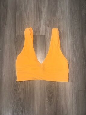 lululemon athletica Deep V Bralette in Light Tan